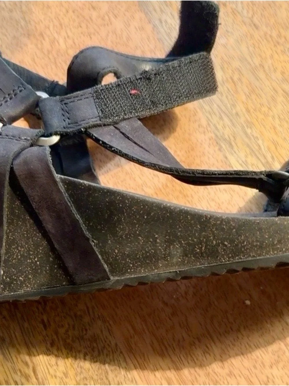 Teva Women’s Black Strappy Sport Sandals Size 10 – Adjustable – Well Loved